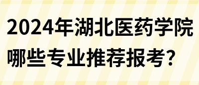 2024年湖北医药学院哪些专业推荐报考？