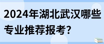 2024年湖北武汉哪些专业推荐报考？(图1)