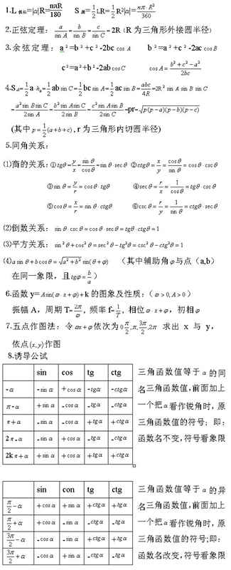 2021年湖北成考高起点数学理科考点：正弦定理和余弦定理(图2)