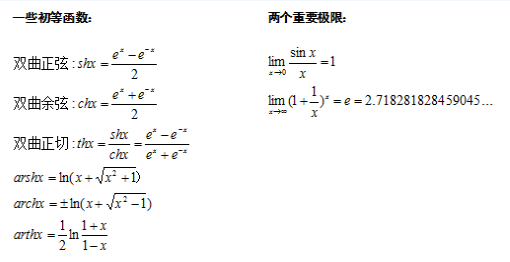 湖北成人高考专升本《数学》辅导笔记（1）